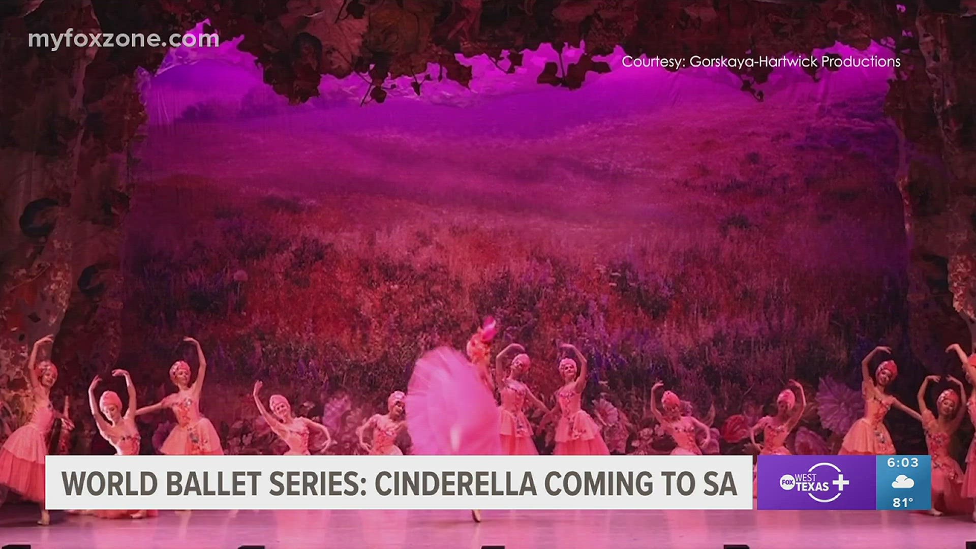 World Ballet Series: Cinderella coming to San Angelo