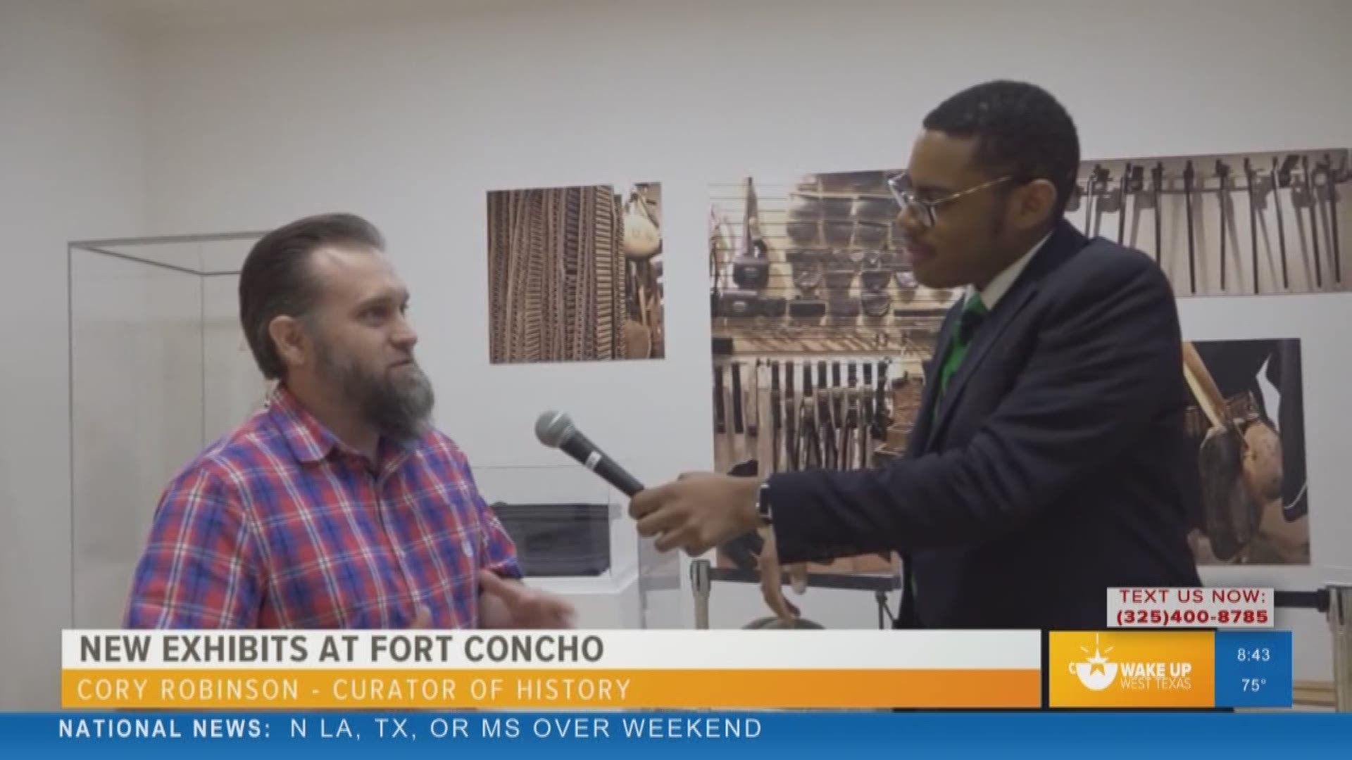 Our Malik Mingo spoke with the curator of history at Fort Concho about a new exhibit featuring summer wear from soldiers.