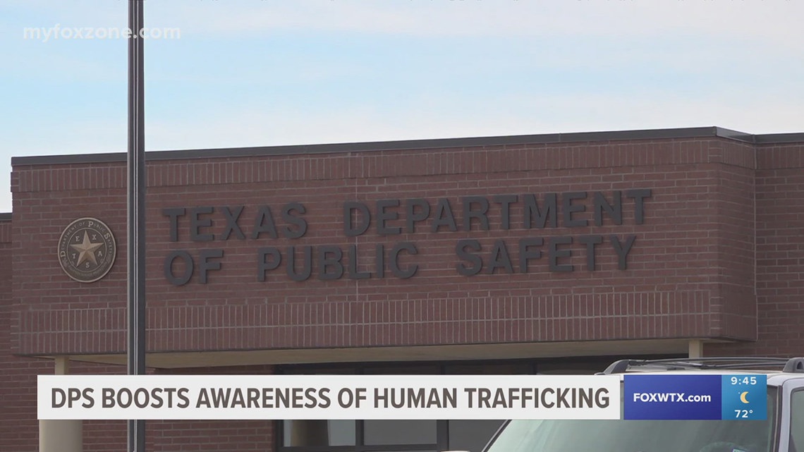 Texas DPS raises awareness of human trafficking across the state