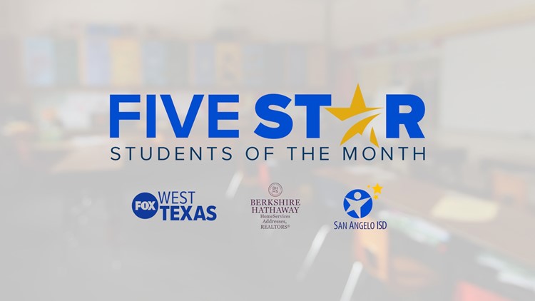 Five Star Student of the Month Nomination