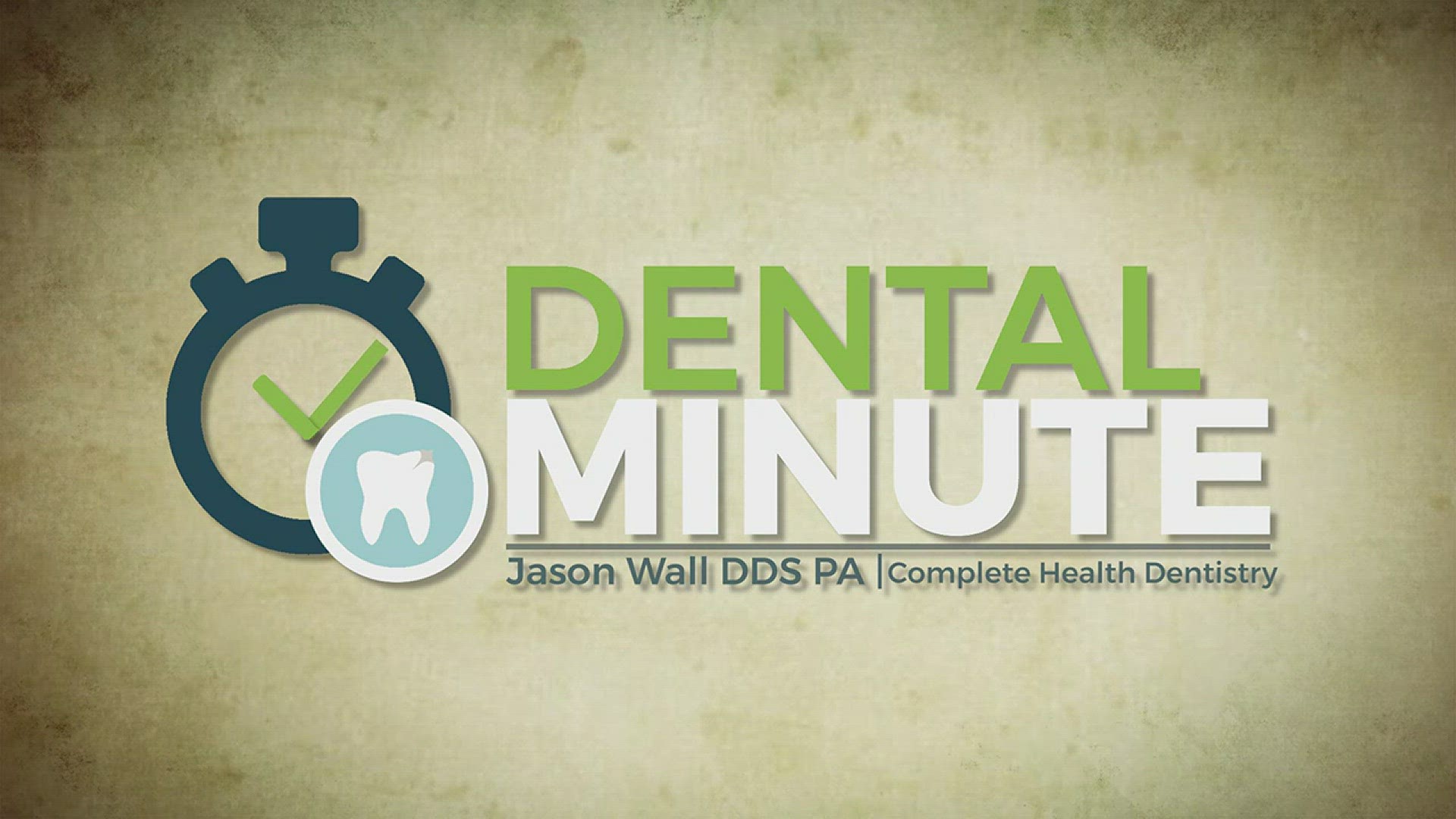Episode 3 of Dental Minute with Jason Wall