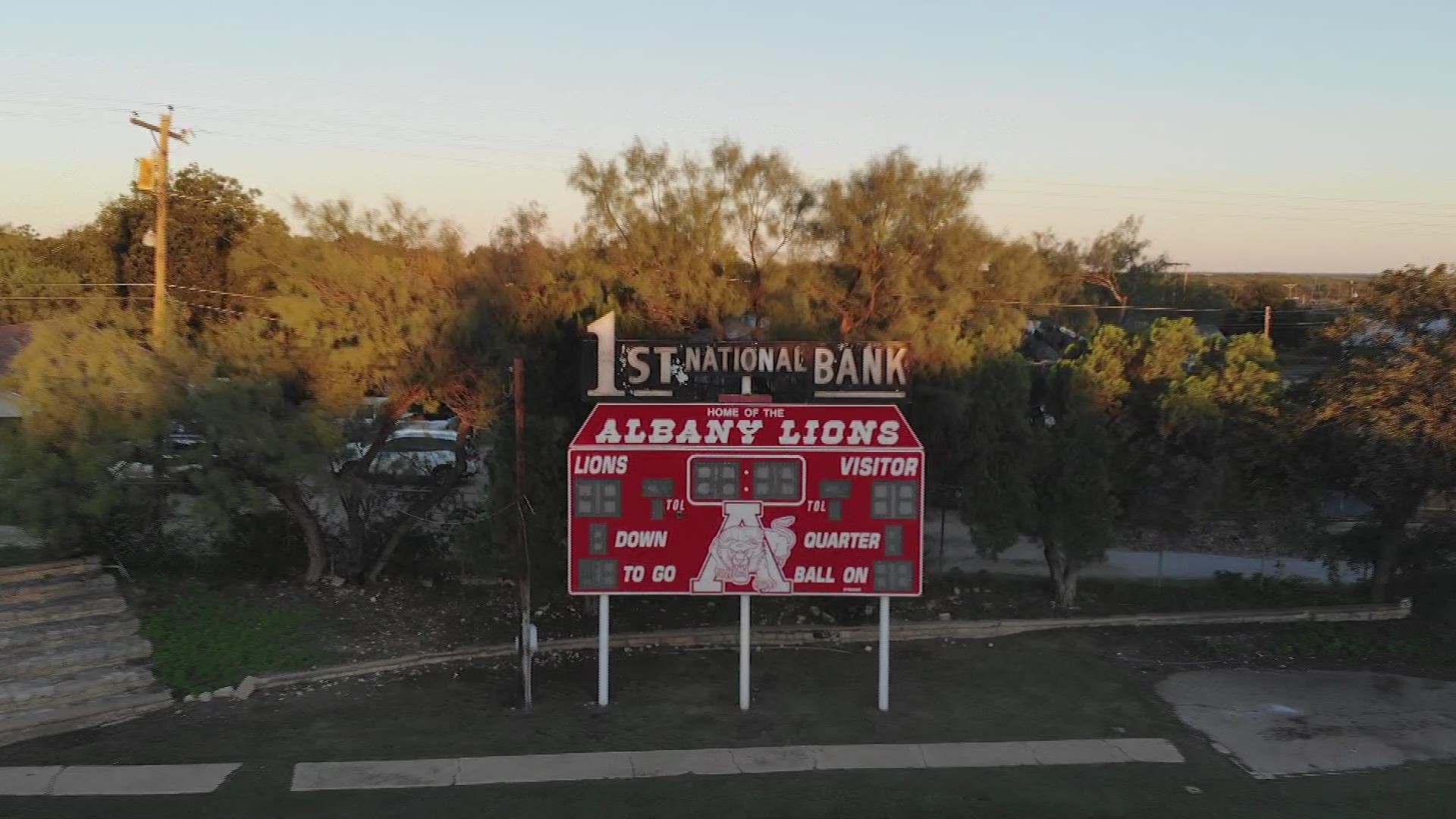 In a town like Albany, the football team has made a huge impact. Before the Lions take the field for their State Semifinal football game, the community wanted to show how proud they are of their team.
