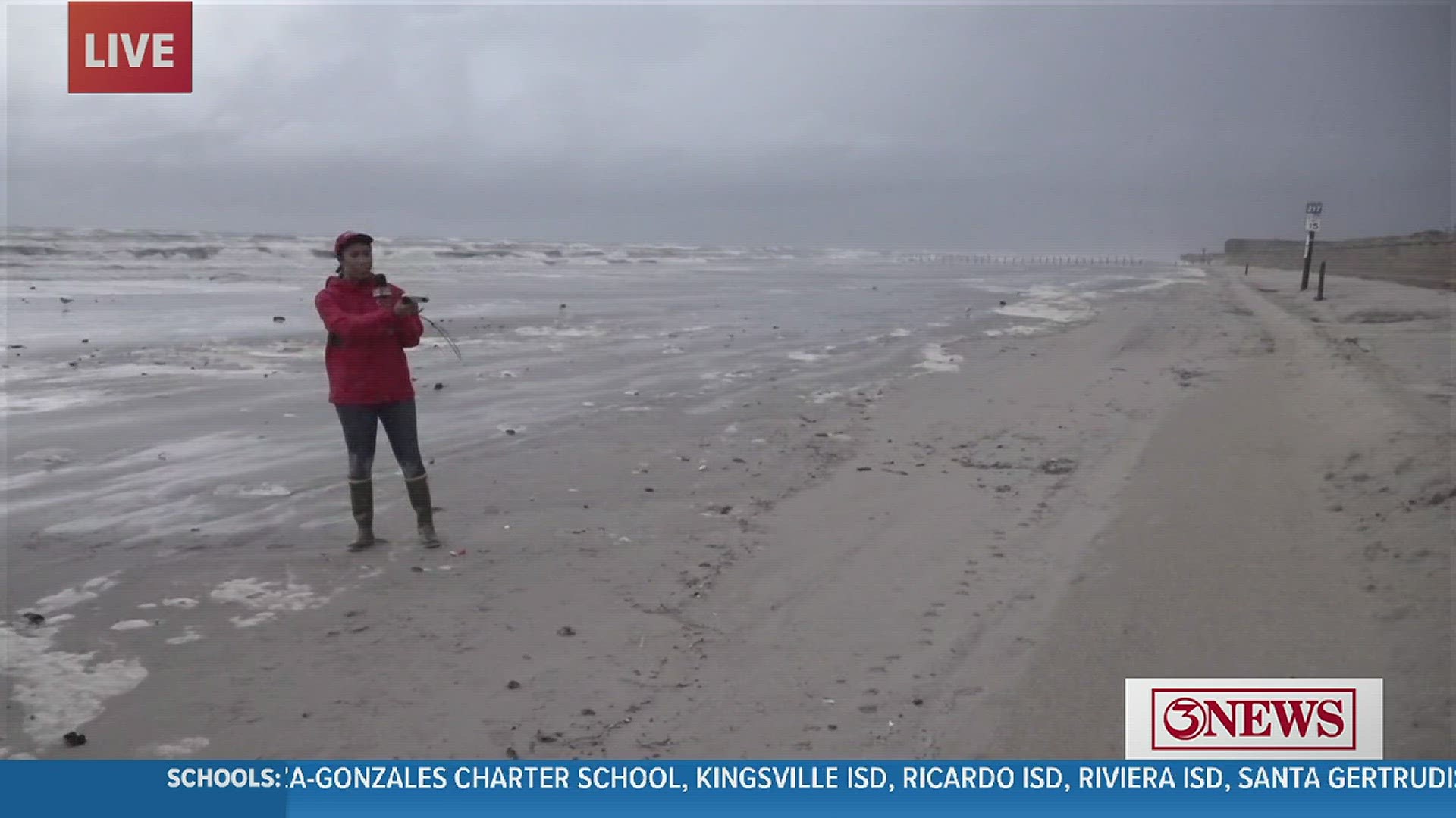 Conditions are deteriorating on Padre Island beaches.