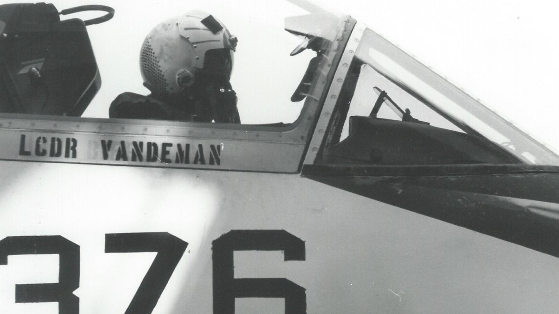 First Edition's Carly Smith spoke with the first woman to land a jet on the USS Lexington.