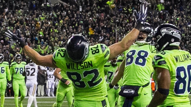 Twitter reacts predictably to the Seahawks' neon 'Color Rush' uniforms