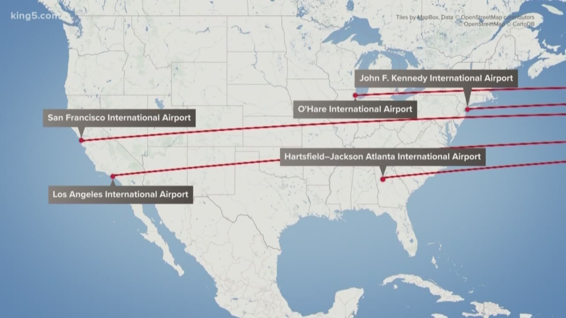 Five airports in the country will screen passengers on flights from Wuhan for coronavirus. Sea-Tac is not one of them.