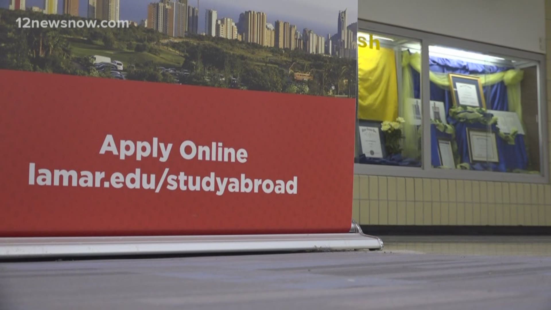 "The safety of our students are our top priority, and there's no way we're going to send our students into harms way. and clearly it's a huge problem in China."