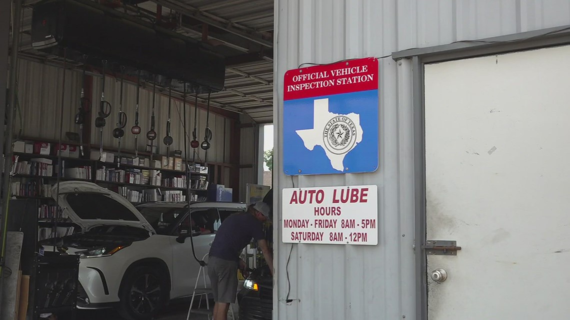 Texas state vehicle inspections go away Wednesday, January 1, 2025