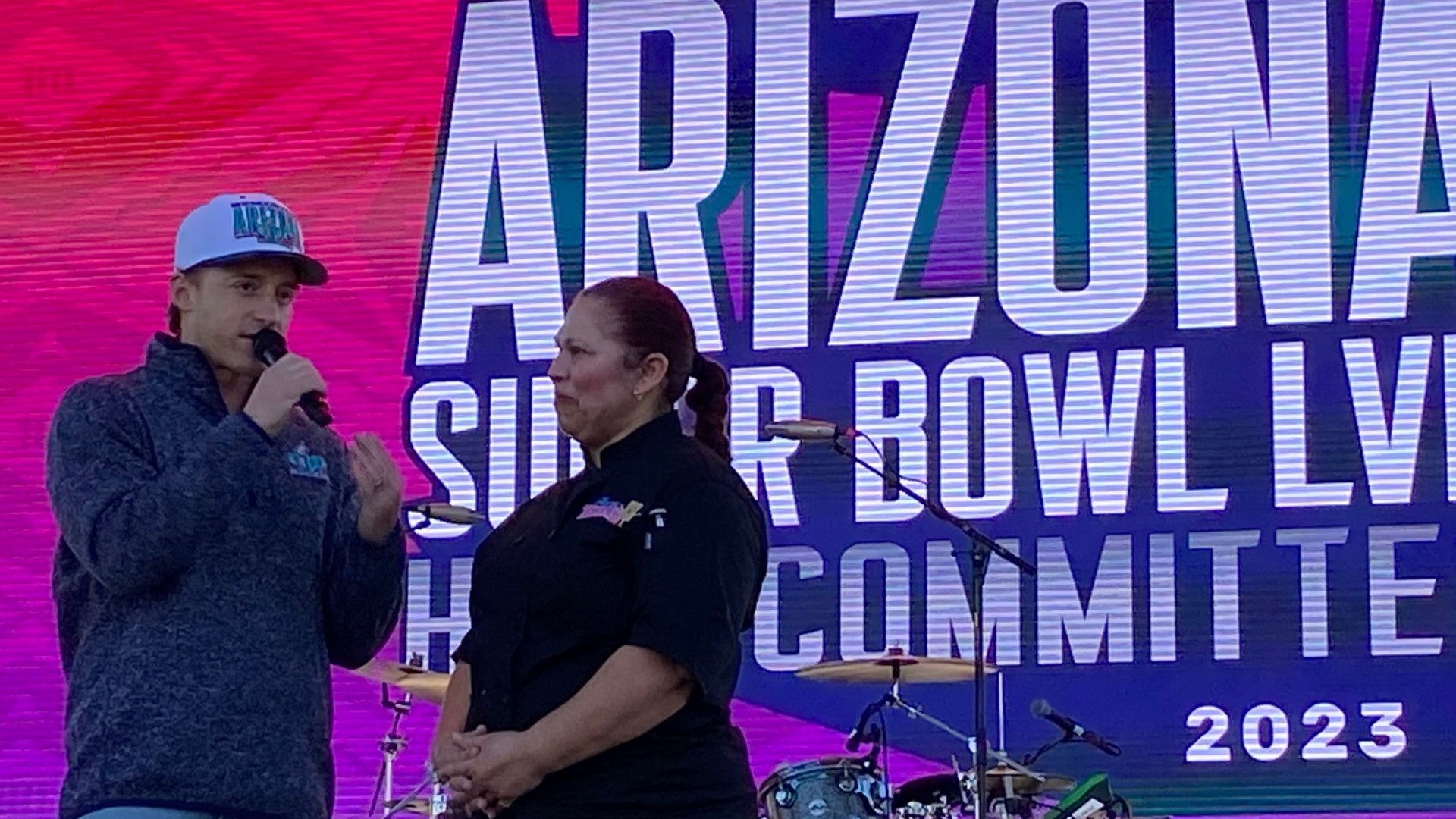 Valley tamale restaurant owner superprised with Super Bowl seats