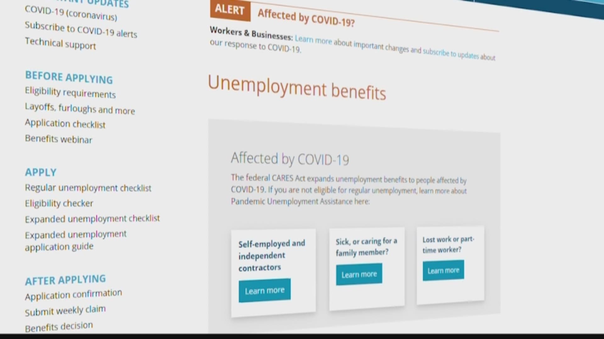 Along with the stimulus deadline, millions of people could temporarily lose unemployment benefits even if Congress reaches a stimulus deal.