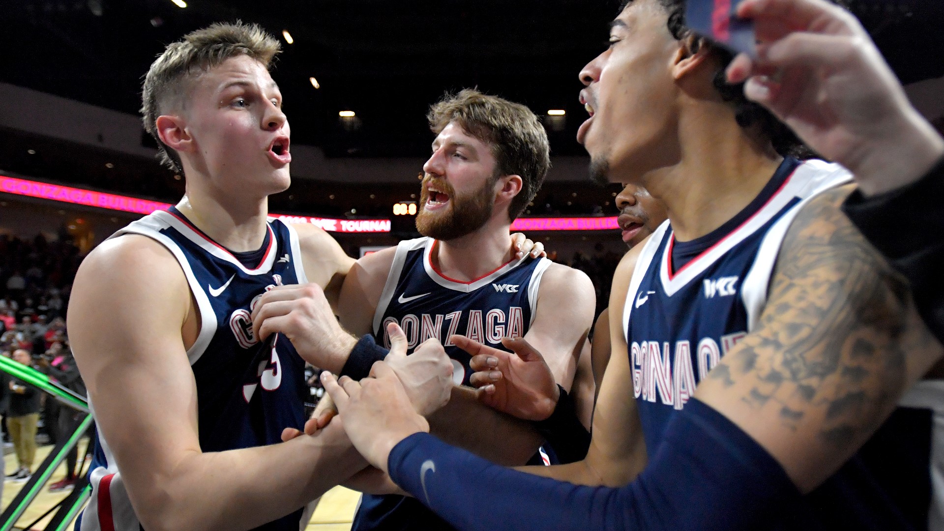 Hear from Gonzaga coach Mark Few, Drew Timme, Julian Strawther, and others as the Zags prepare for the 2023 NCAA Tournament.