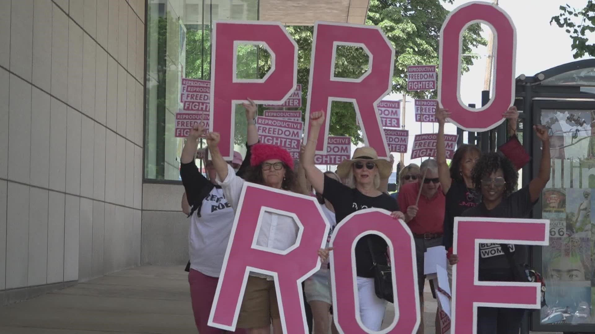 Anti-abortion activists celebrated, after nearly 50 years of fighting for change. Abortion rights advocates spent the day coping with a post-Roe world.