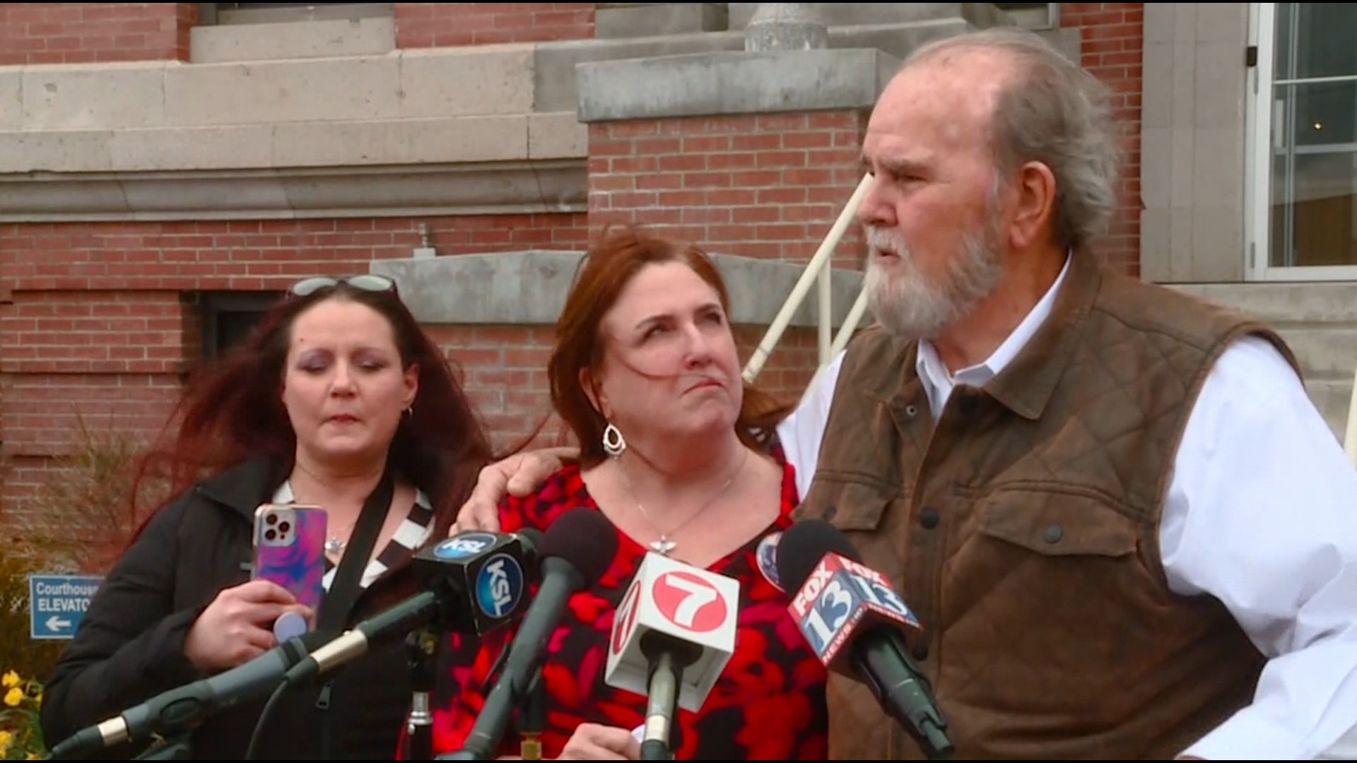 The grandparents of JJ Vallow spoke with the media after Lori Vallow's hearing Tuesday