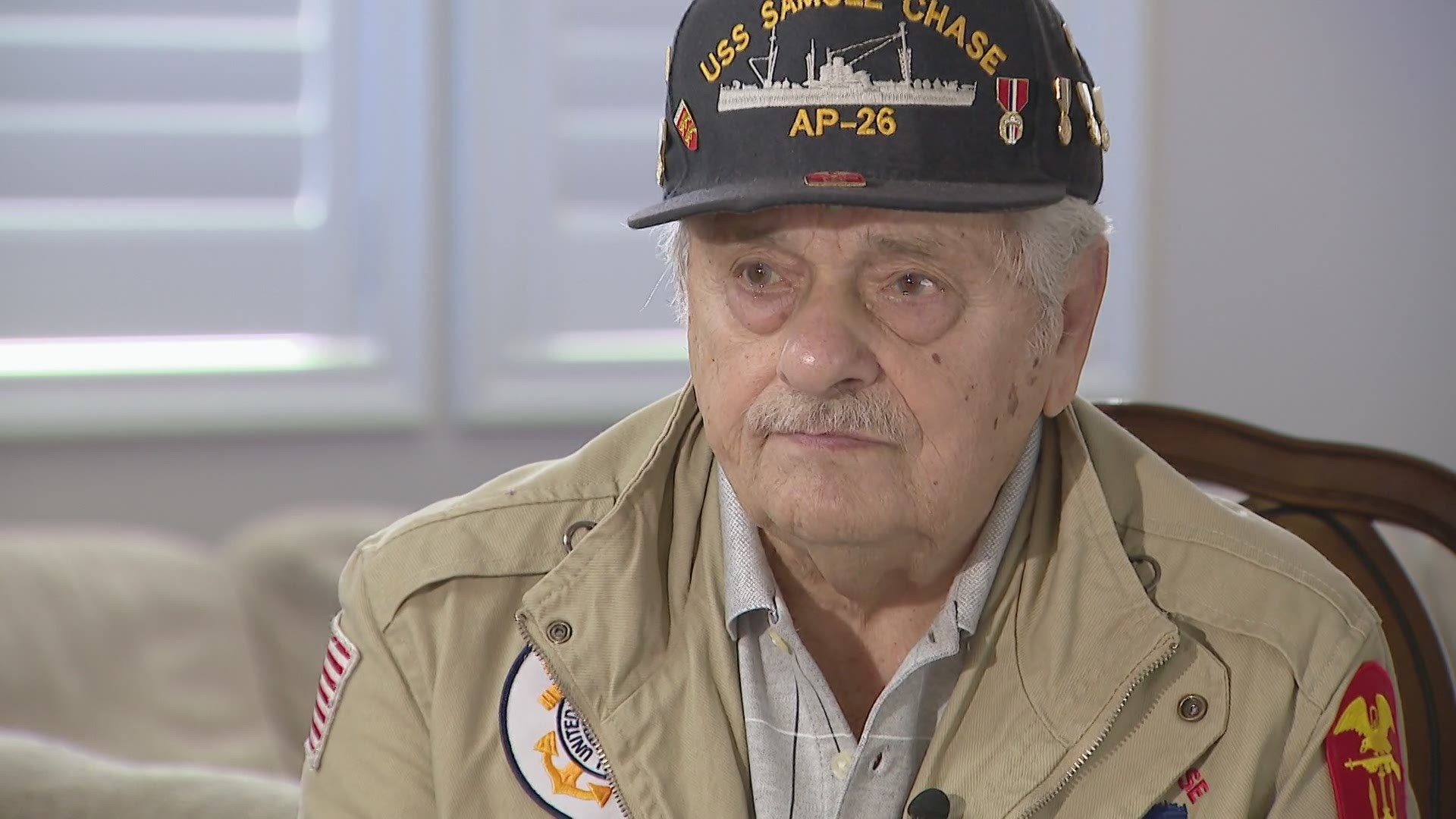 Frank Devita was just a 19-year-old Coast Guard member when he was one of the first soldiers to storm Omaha Beach in the Normandy region of France on June 6, 1944. He shared his story ahead of a recent trip to France.