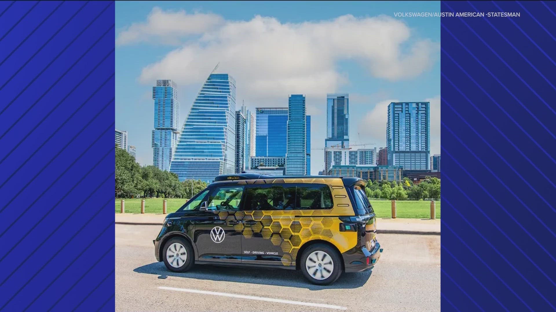 Volkswagen will test its autonomous vehicles in Austin, the first U.S. city to be part of the program.