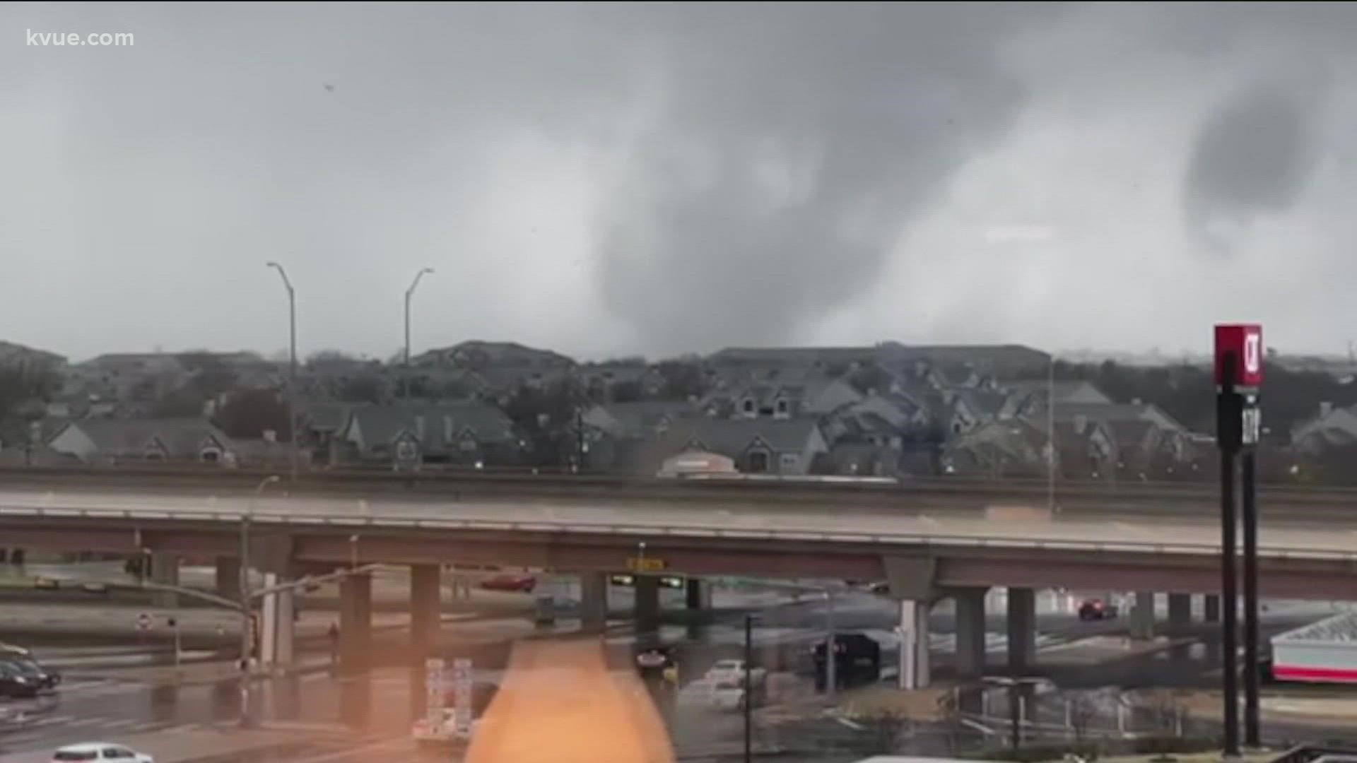 Tornadoes in Texas: Power outages in Round Rock, Pflugerville 