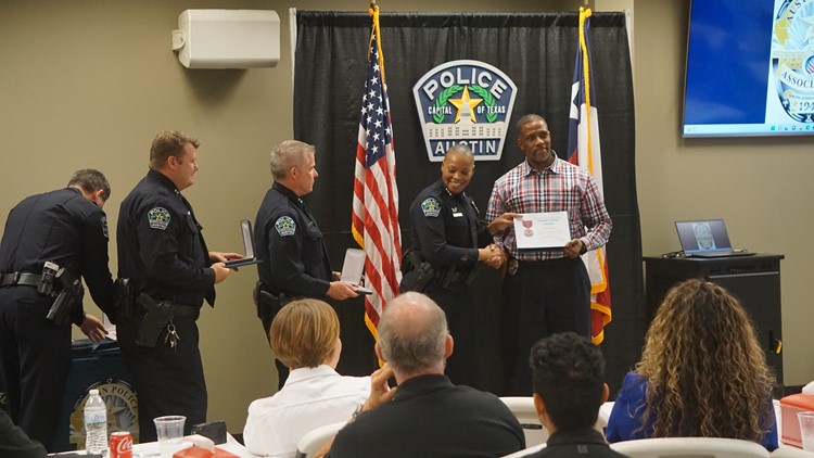 Austin PD officers who responded to June 2021 Sixth Street mass shooting honored