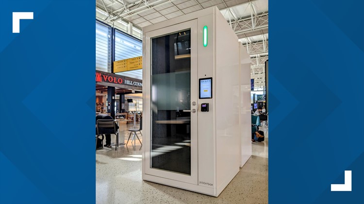 High-tech 'phonebooths' now available at Austin-Bergstrom International Airport