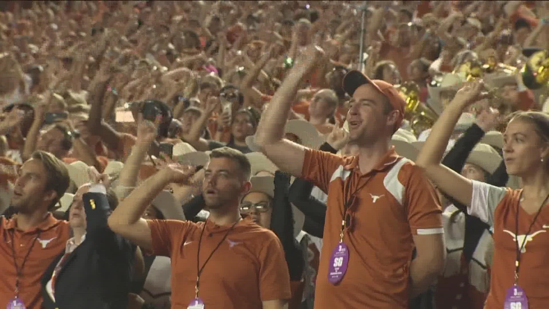 UT is holding off on launching a new band for students who don't want to play the school's fight song.