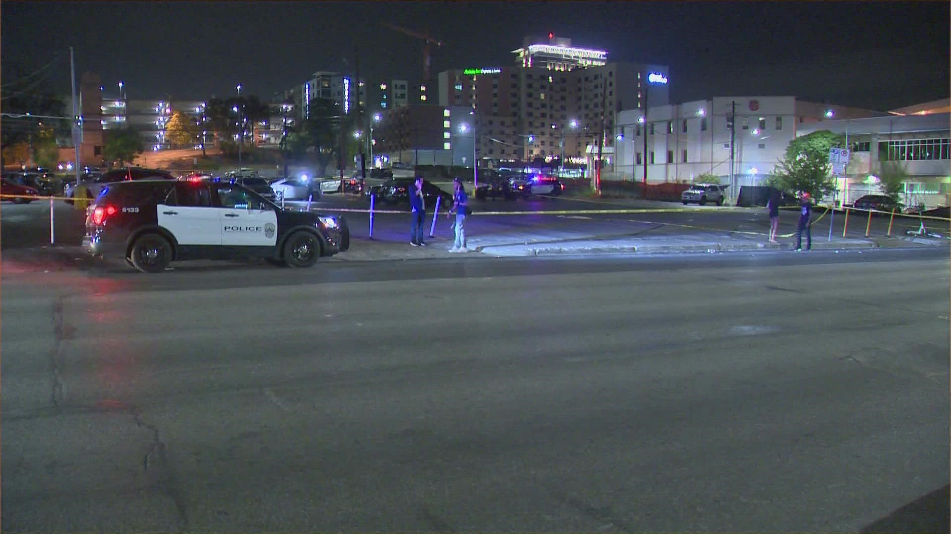 Two people were shot in Downtown Austin on Saturday morning.