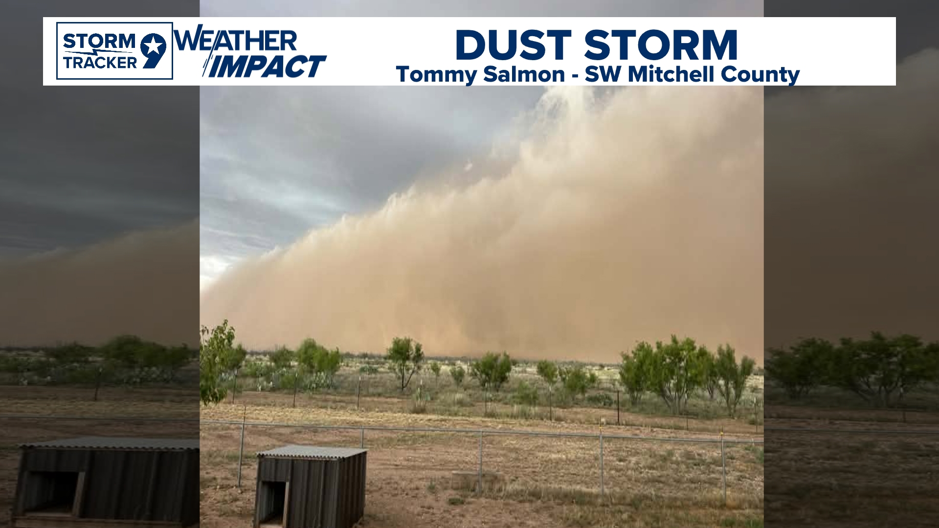 Recapping the dust storms and thunderstorms that swept through West ...