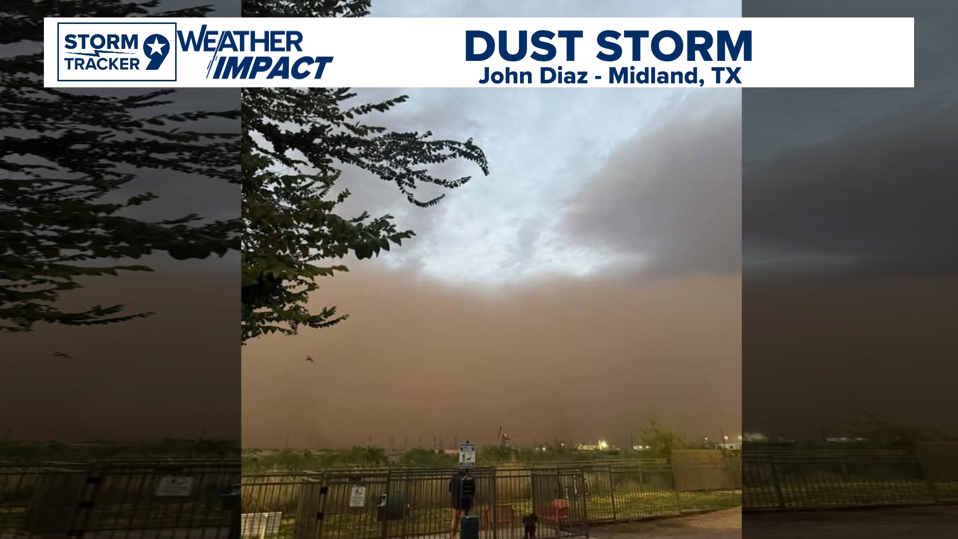 Recapping the dust storms and thunderstorms that swept through West ...