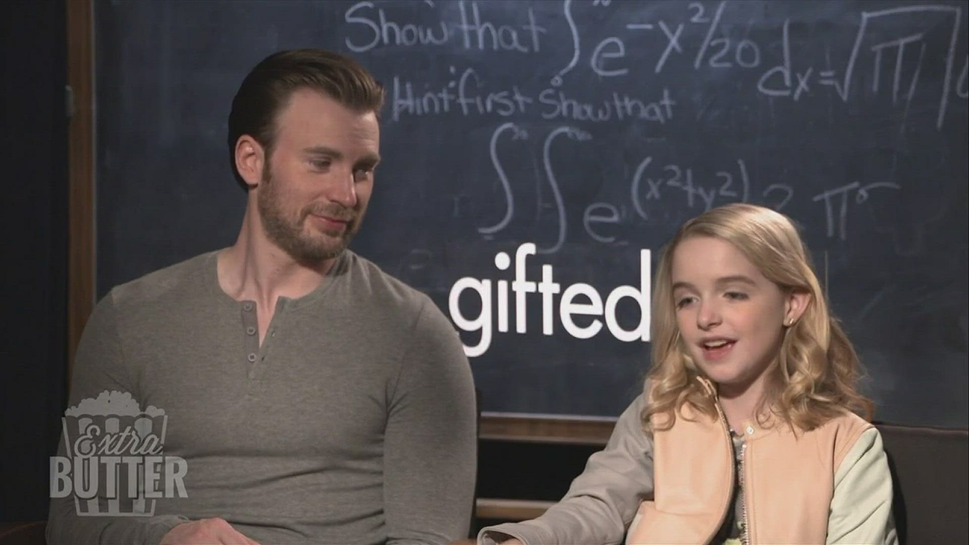 Mckenna Grace and Chris Evans talk about what made them choose Gifted. (Travel and accommodation costs paid by Fox Searchlight Pictures)