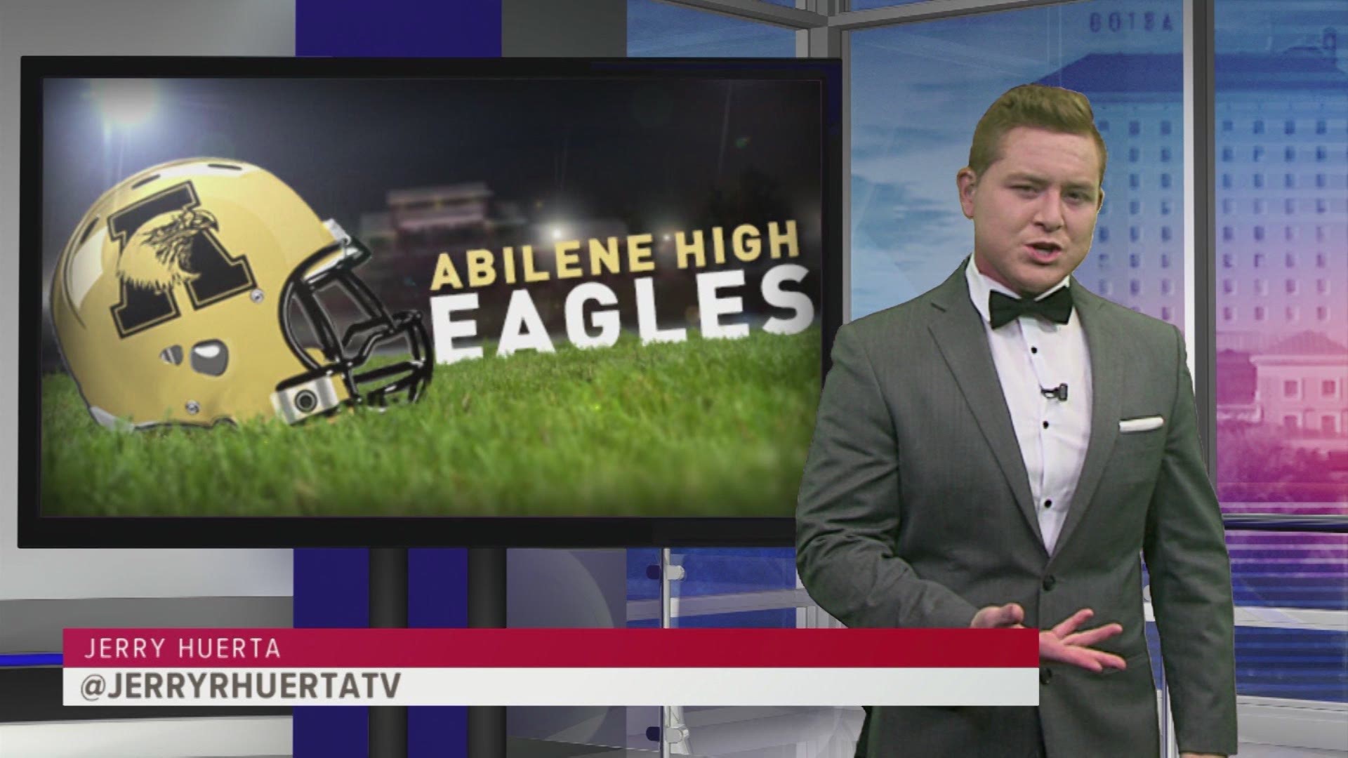 Abilene High will look to Eric Abbe as the newest starting quarterback for the Eagles. He won a tight battle over Kallin Sipe.