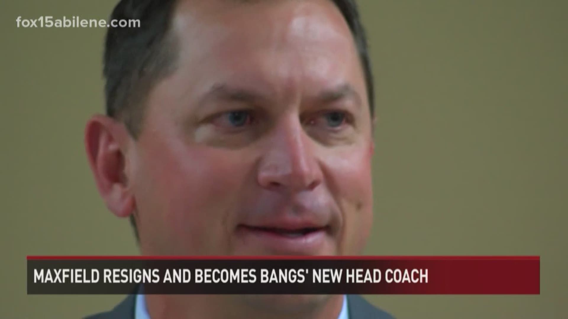 After resigning from Brownwood, Kyle Maxfield accepted the head coach/athletic director position at Bangs.