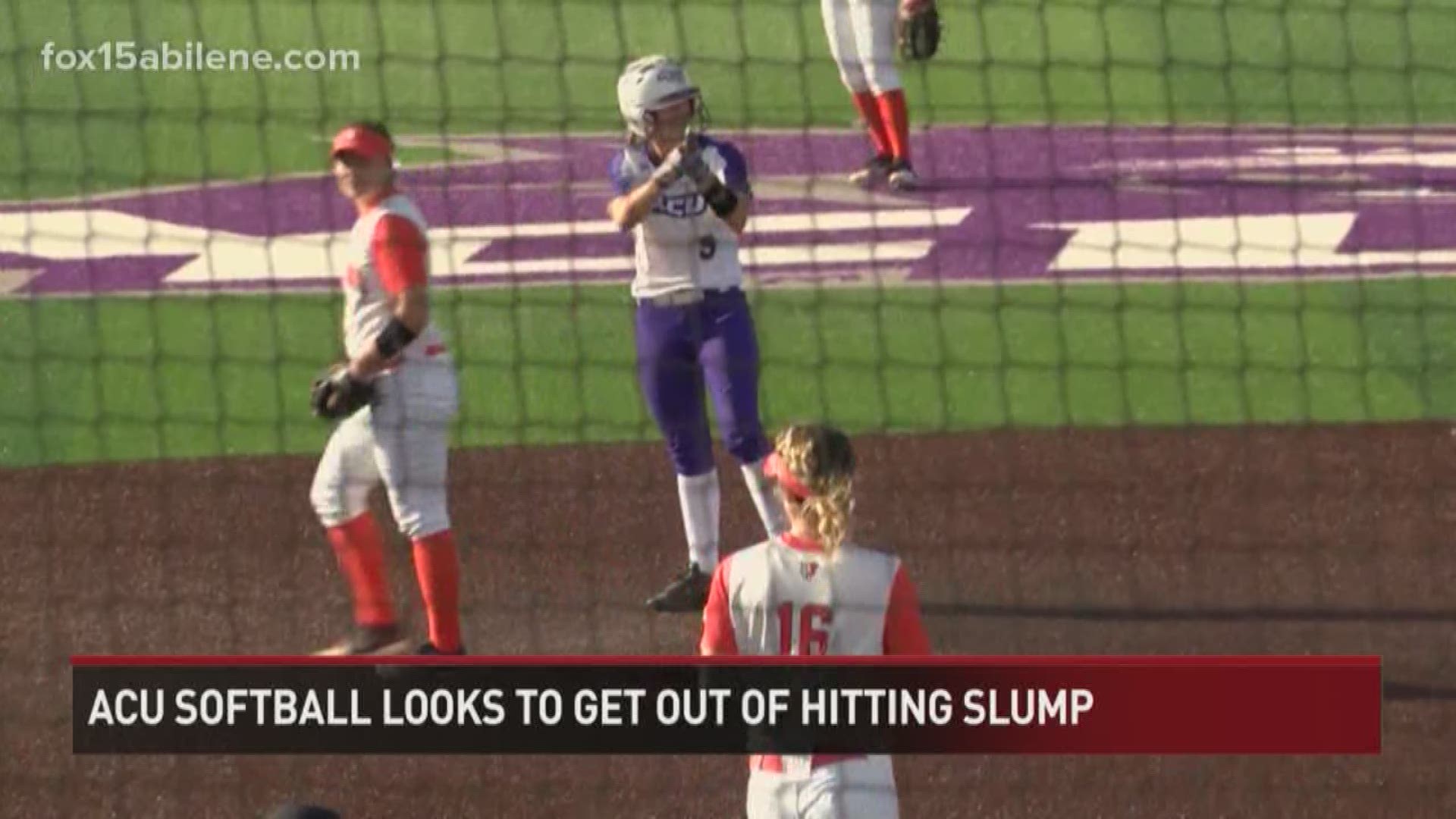 ACU softball has been in a bit of a lull at the plate lately. It shows in the win-loss column. Coaches say it's a mental approach at bat that's leading to the issue.