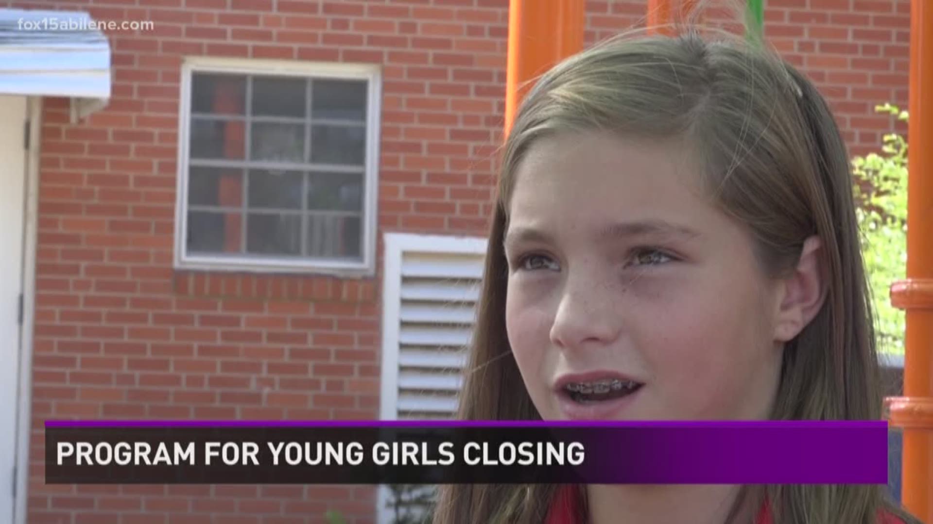 An Abilene program for middle school girls is closing its doors.