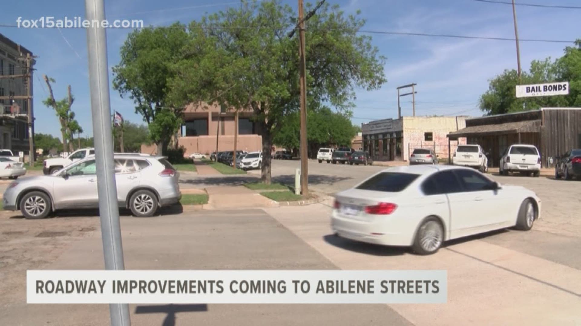 Roadway improvements coming to Abilene streets.