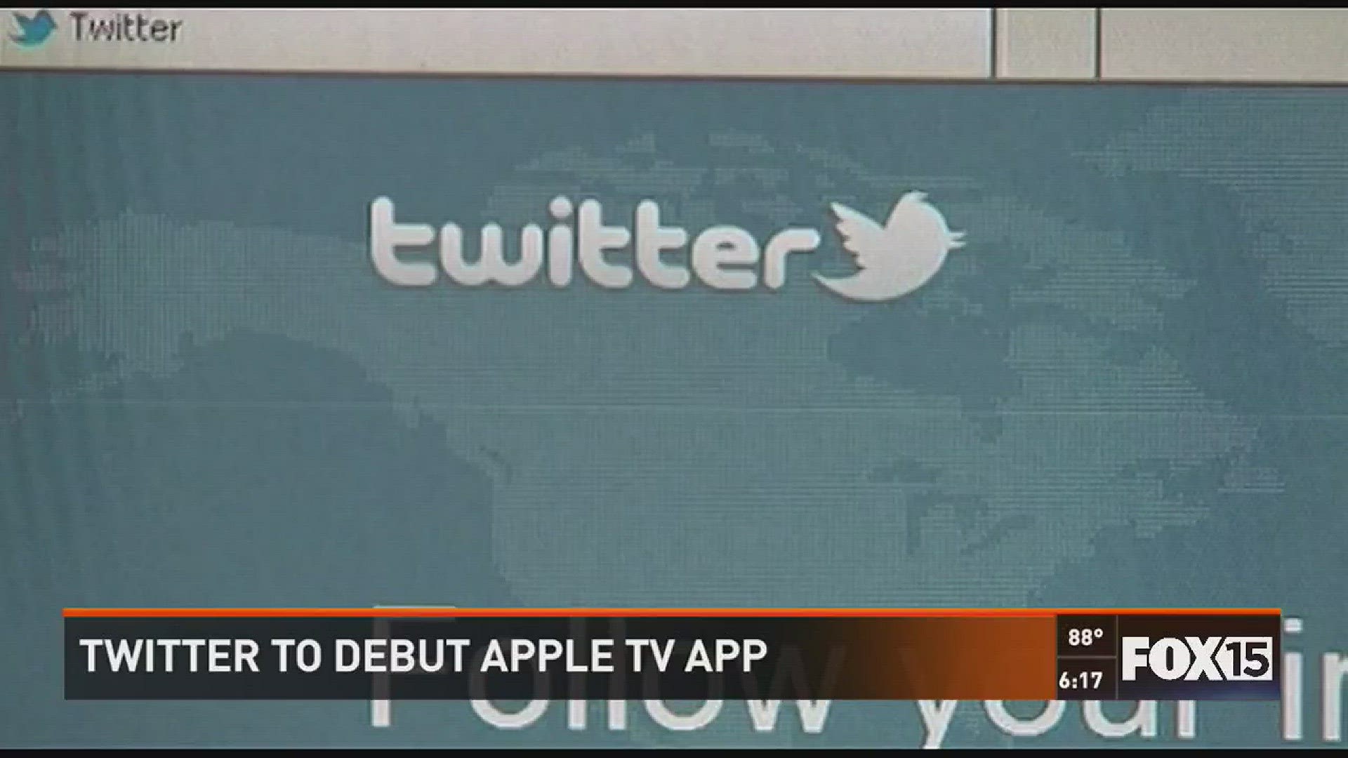 Twitter to Debut Apple TV App myfoxzone