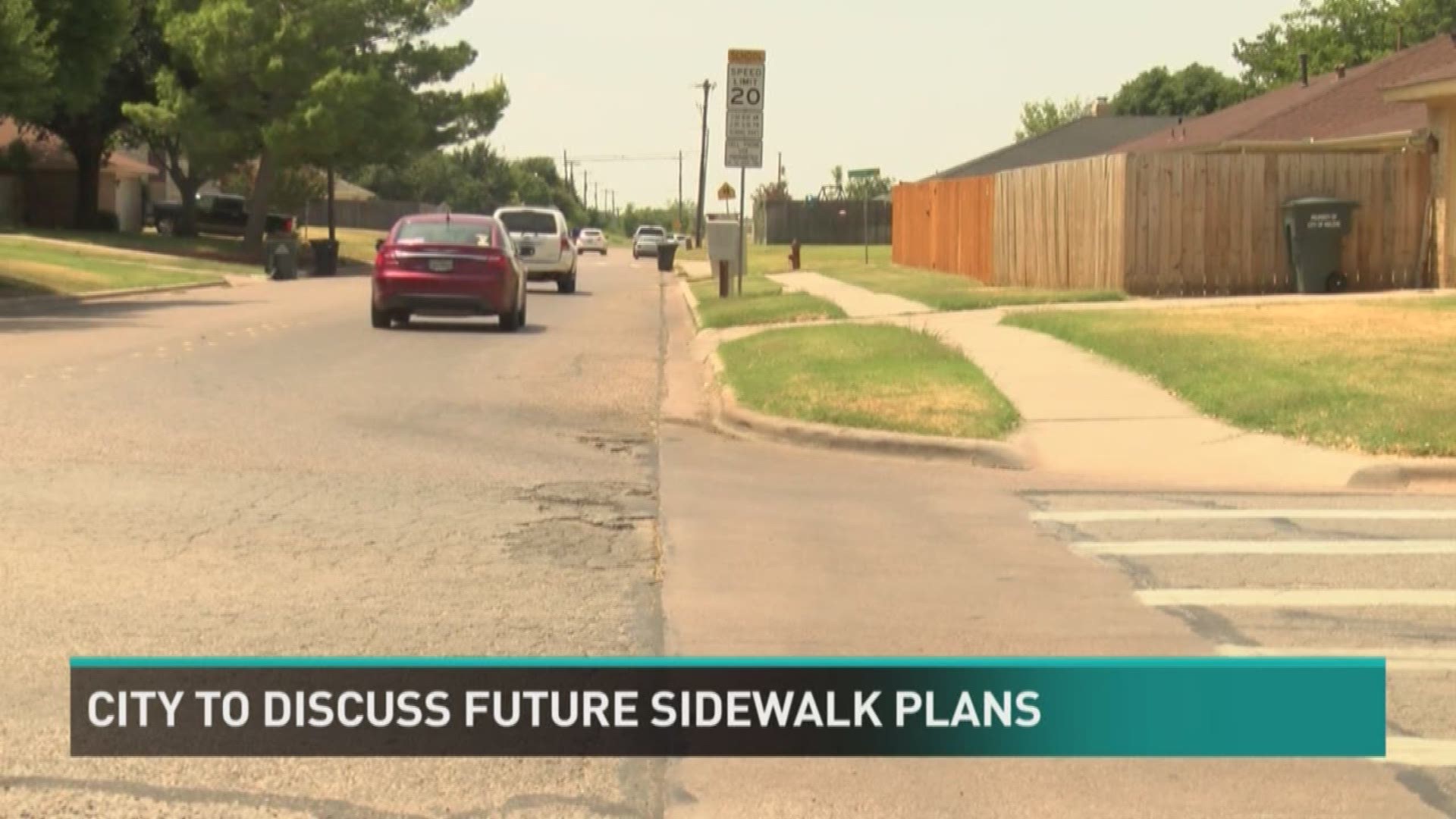At the City Council meeting this week, they will be discussing the need of sidewalks at new buildings and the 2015 Bond Project that will be implemented. 