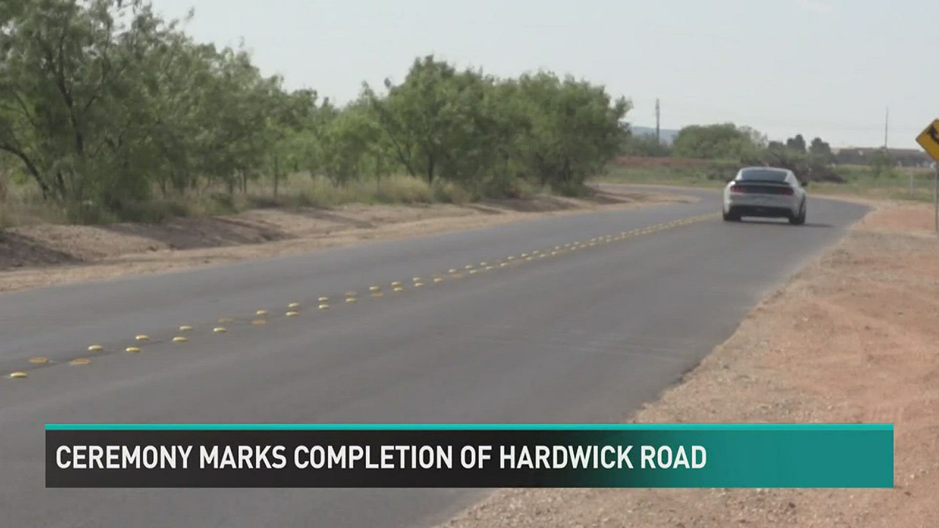 The construction on Hardwick Road is officially finished. This project was completed on schedule and under the initial bid price.