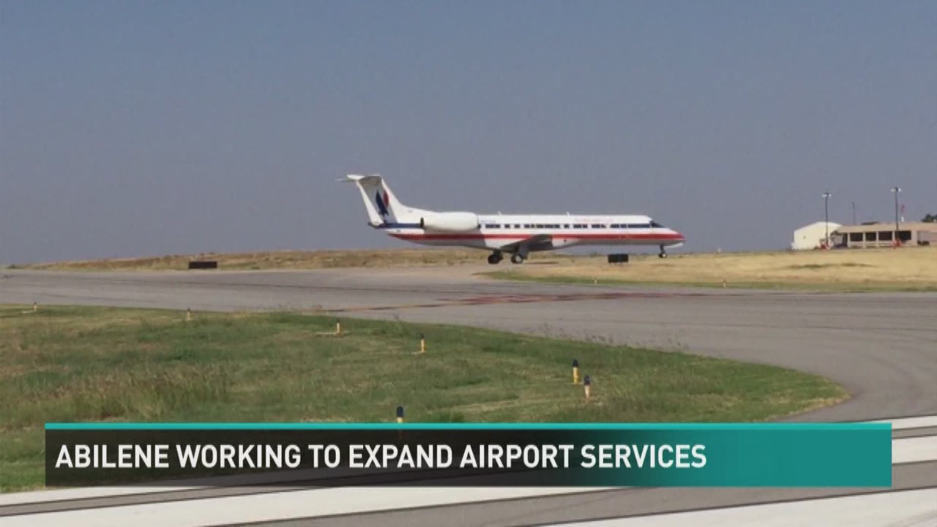 The Abilene Regional Airport is hoping to expand their services. 