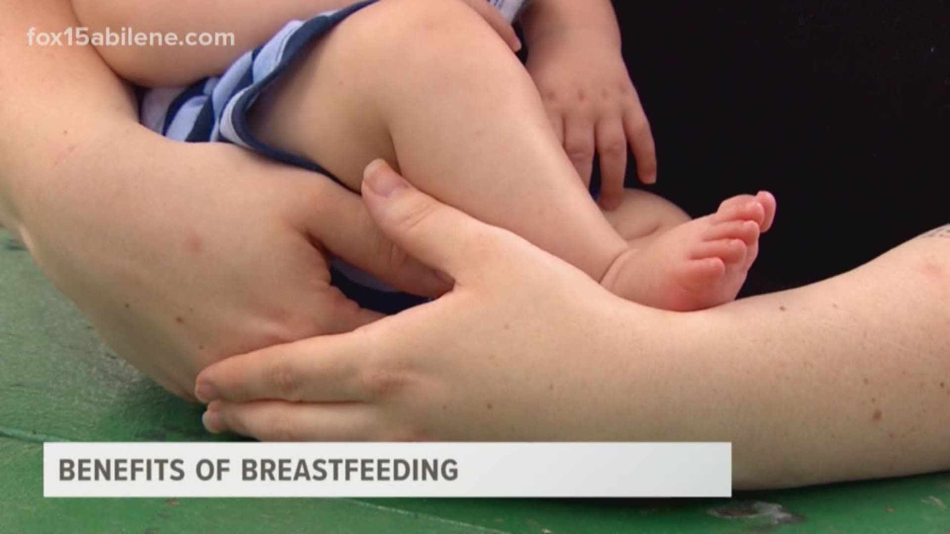 August is a breastfeeding awareness month.