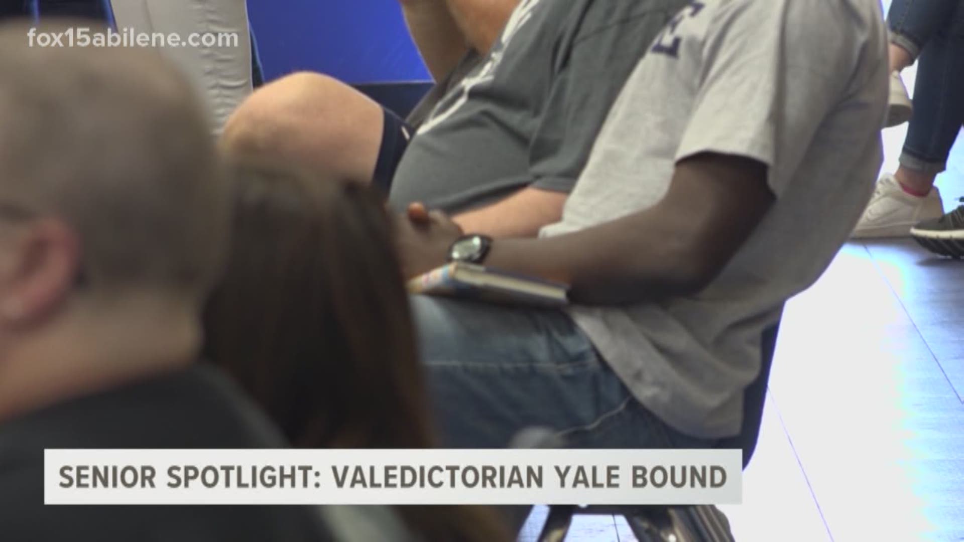 The Abilene High School valedictorian said he has found the American dream after moving to the United States in 2004.