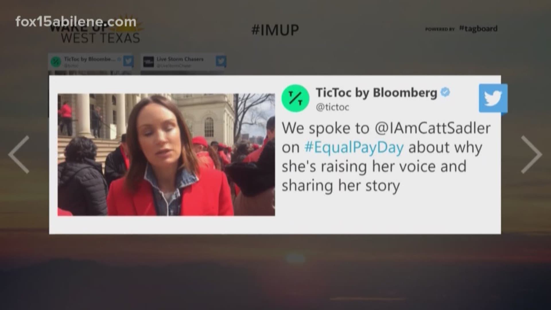 Former E! News host stands up and speaks out for equal pay.