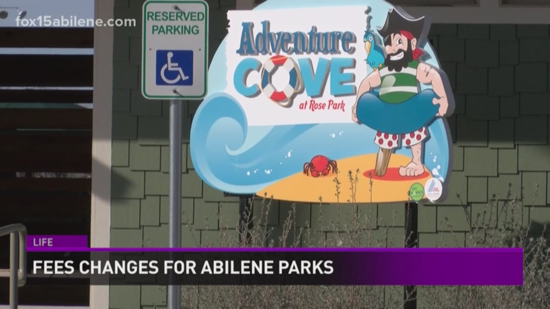 Vote to change entry fee at Abilene water park.