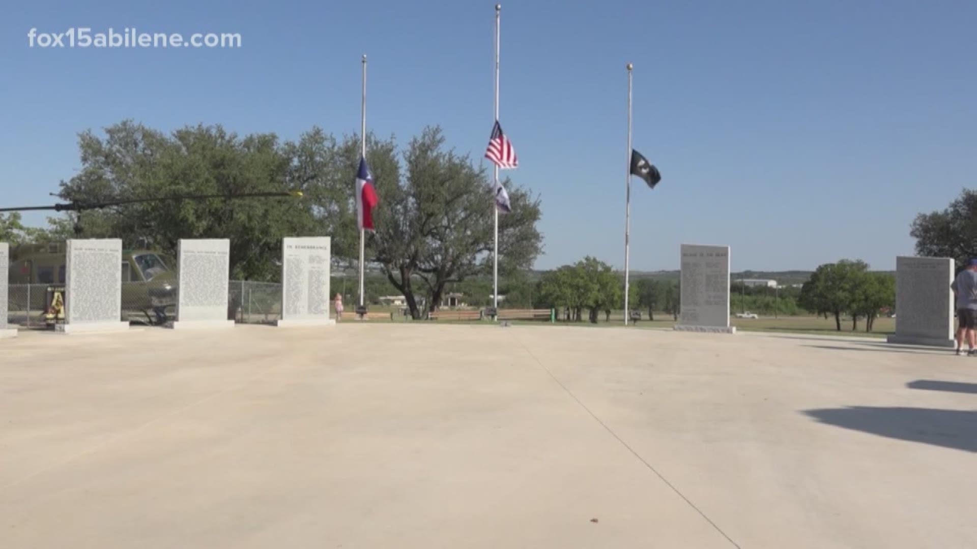 Destroyed veterans' monuments cleaned up for Memorial Day