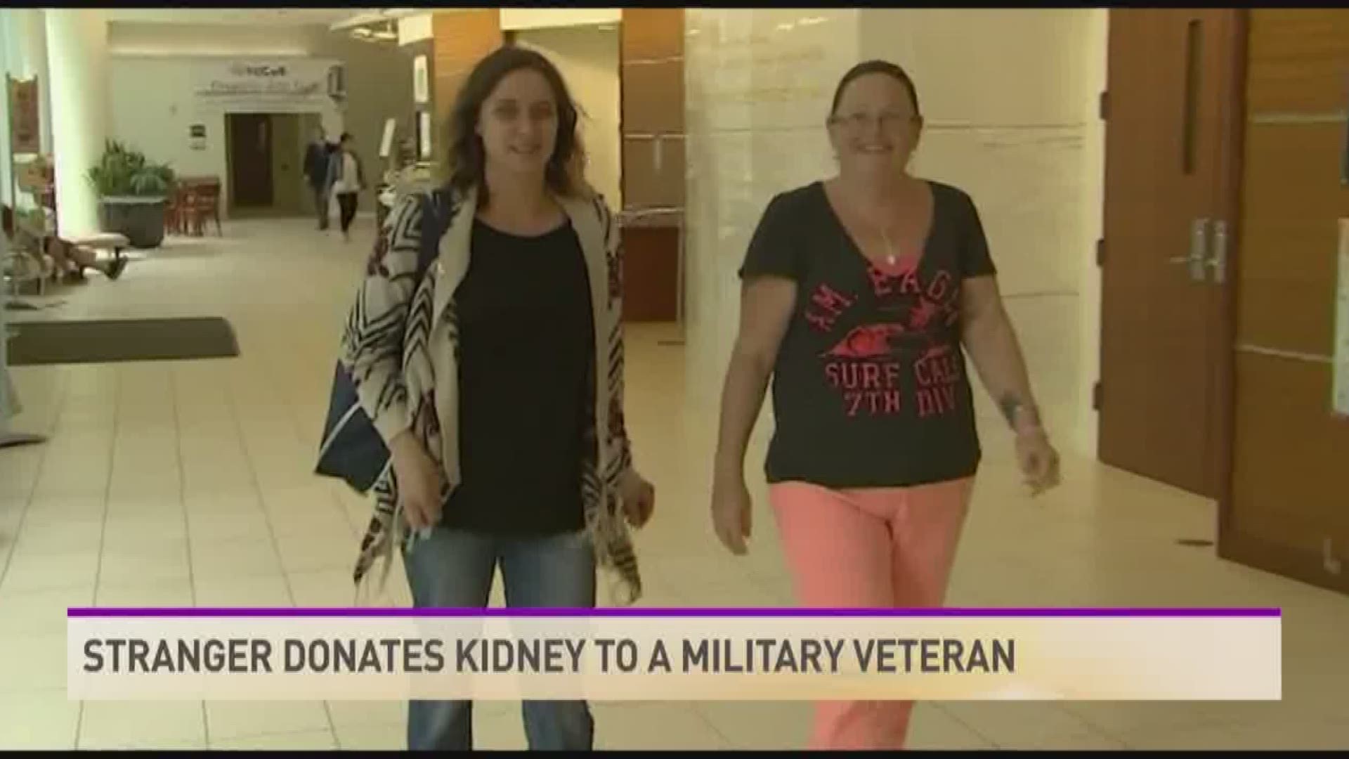 Stranger Donates Kidney to Military Vet