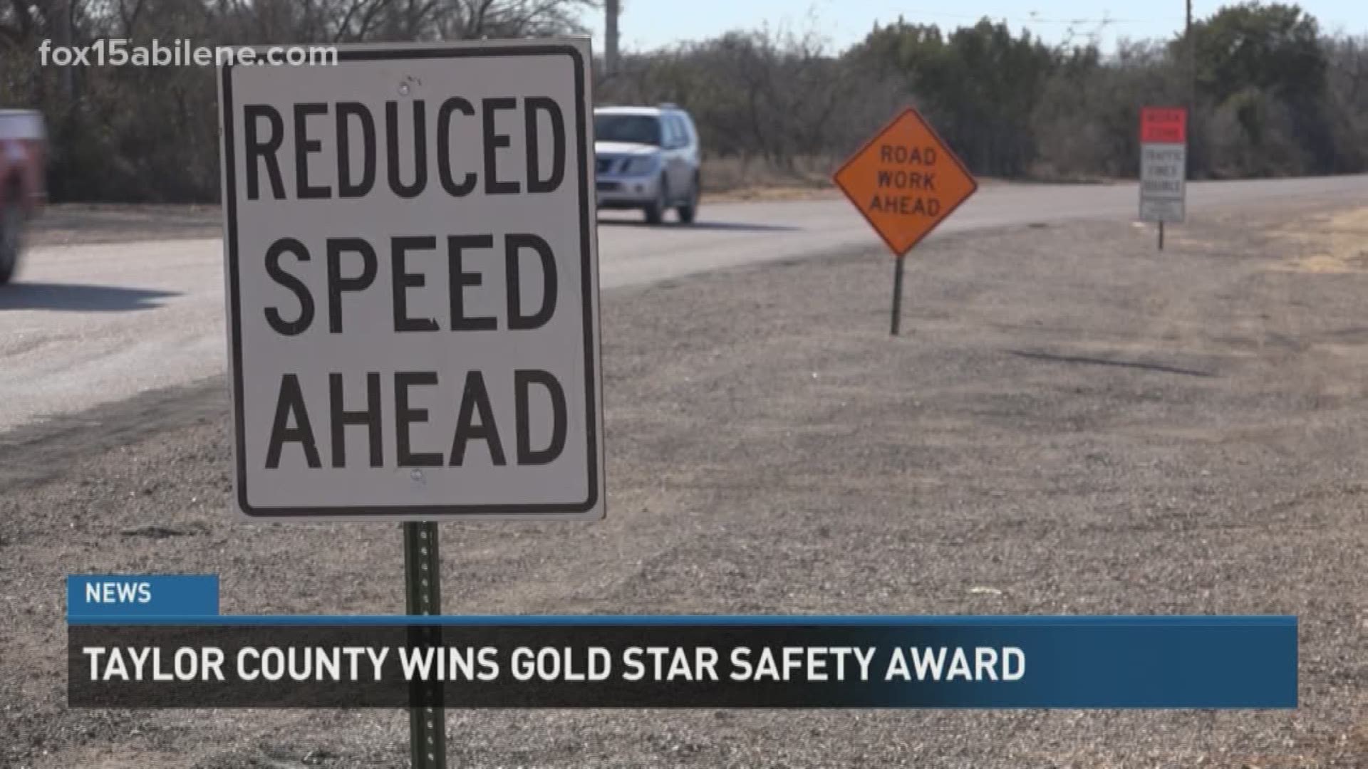 Taylor County receives  award for safety.