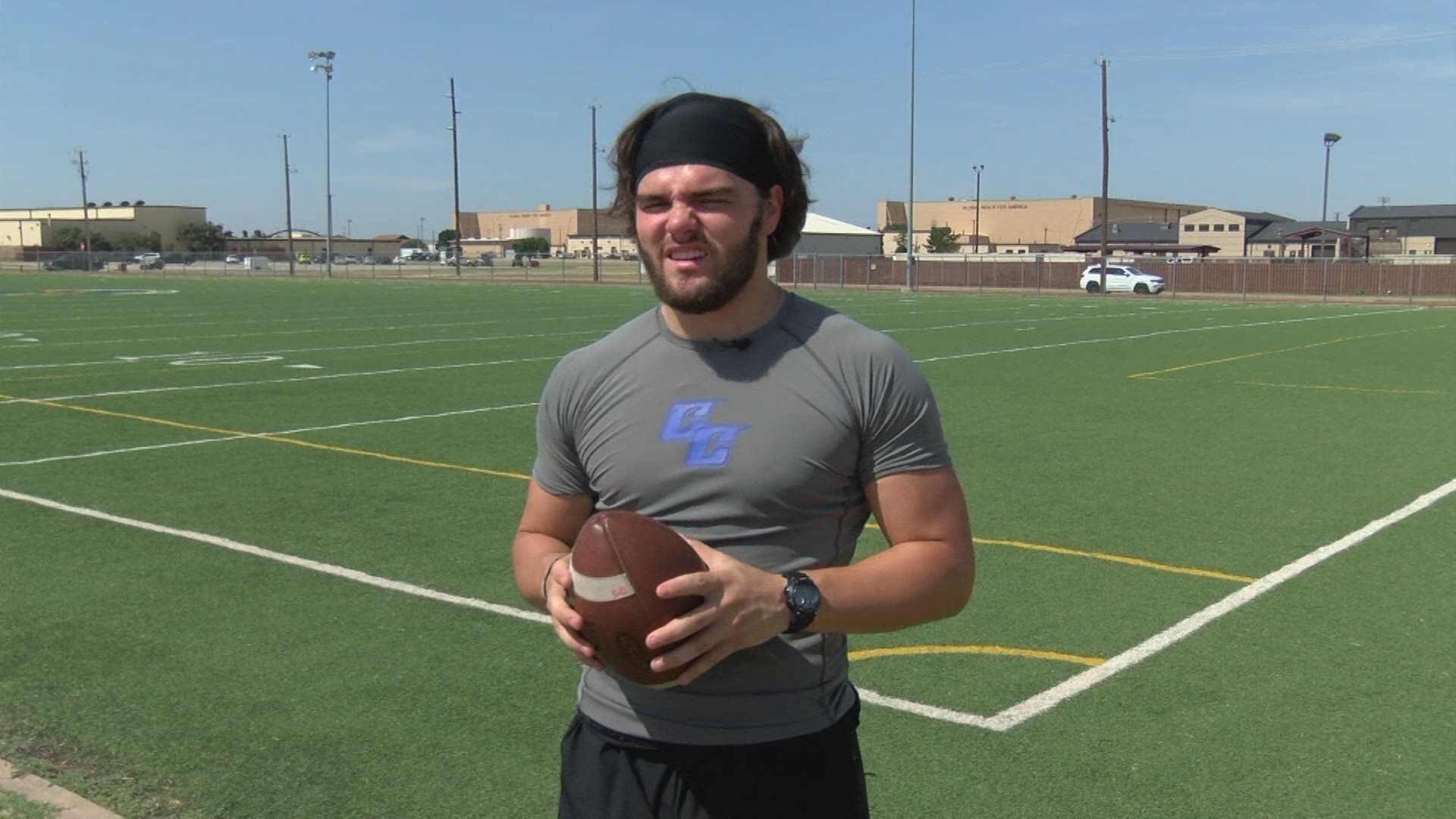 Day 10 into Cisco College's football offseason workouts, and the team looked to find a new opponent to scrimmage against. They looked towards some special athletes in Abilene.