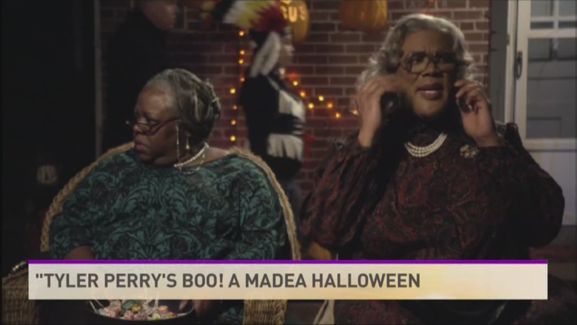 Sneak peek at the new film, 'Tyler Perry's Boo! A Madea Halloween.'