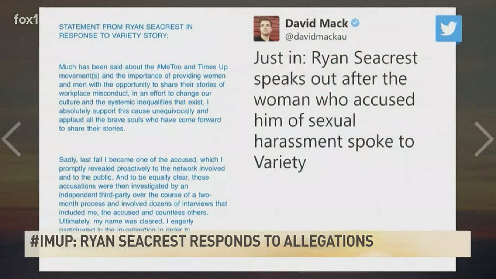 Ryan Seacrest denies allegations