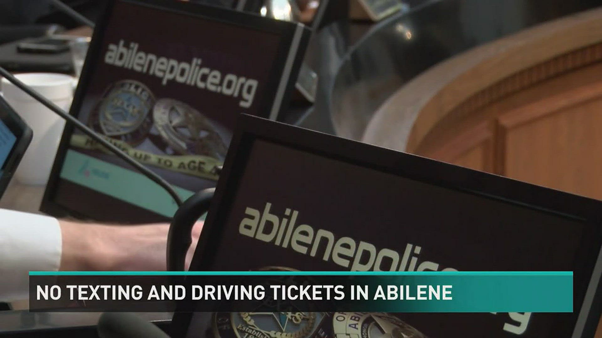 After the texting while driving ban went into effect Sept. 1, there has not been one ticket cited in Abilene, according to Abilene's Municipal Court. However, they did say there has been many violations for using a wireless device in school zones. They didn't have an exact number available.