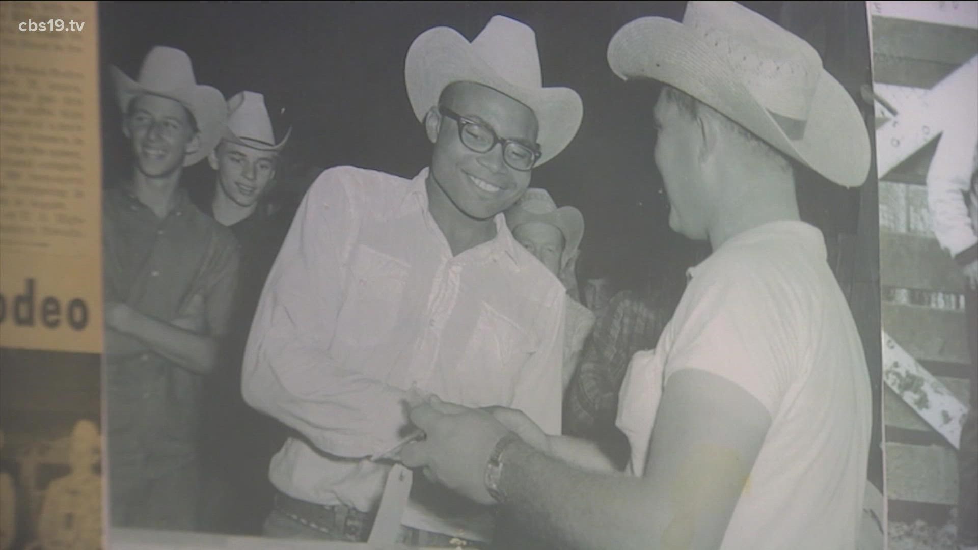 "He said that he never saw any black cowboys competing in rodeo."