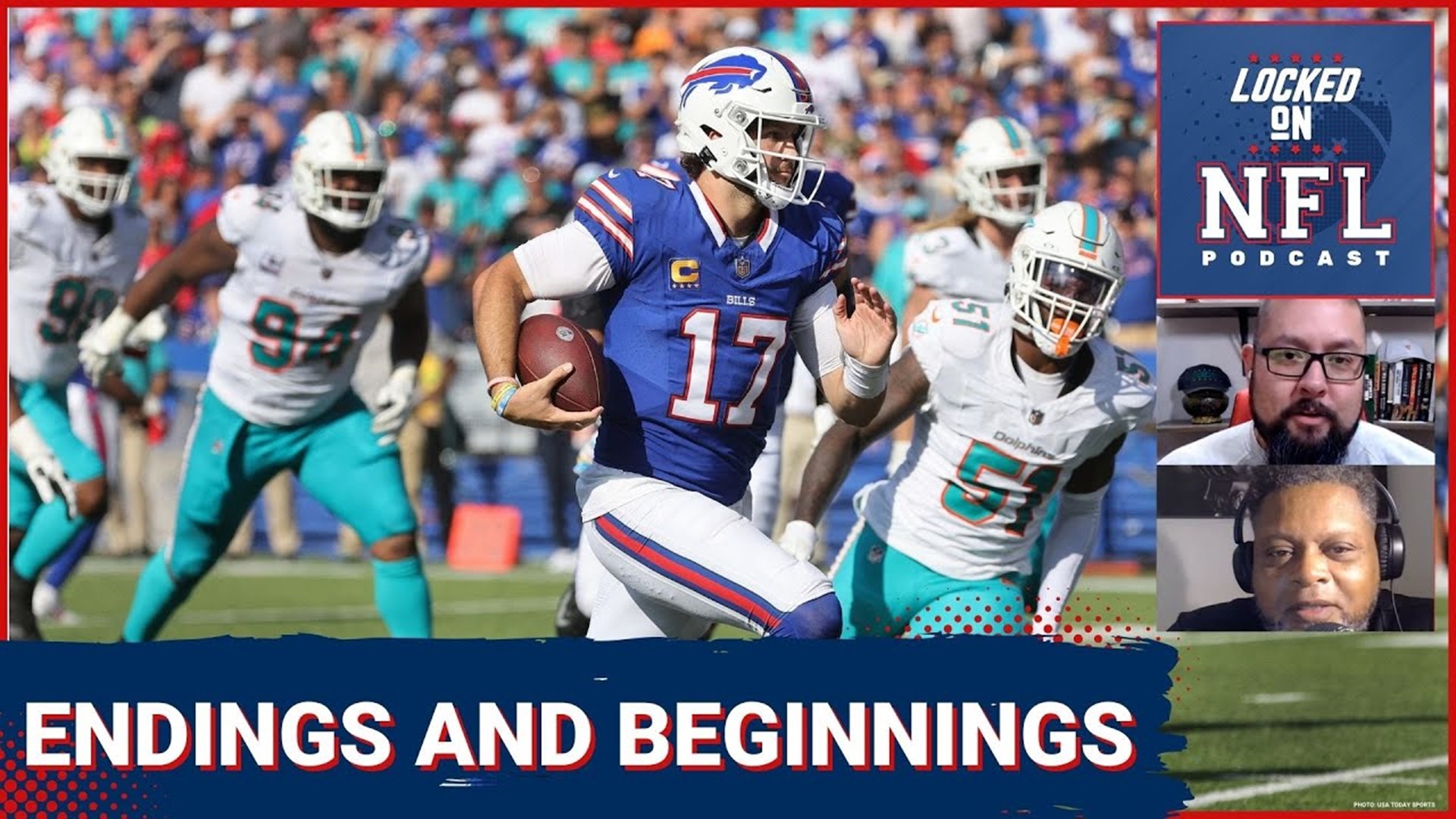 The Buffalo Bills and Miami Dolphins cap off Week 18 and the NFL regular season but lead off our conversation of the several playoff-clinching scenarios