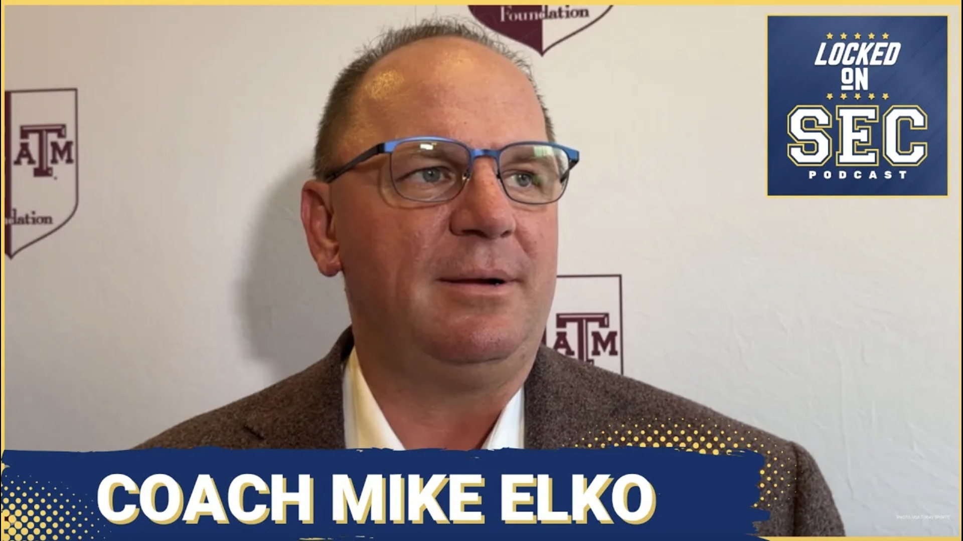 On today's show, we catch up with Texas A&M head coach Mike Elko as he made an appearance at the Aggie Coach's Night